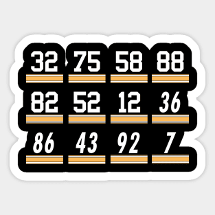 Steelers Legends Sticker